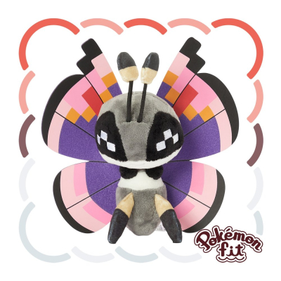 Officiële Pokemon center Pokemon fit knuffel Vivillon (Elegant Pattern) 15cm 